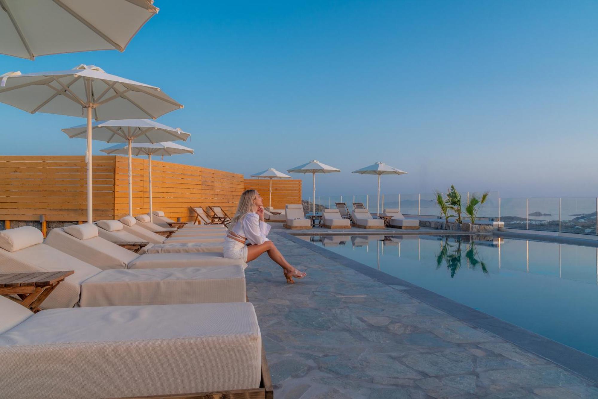 Le Ciel Suites & Villas Mykonos Town Exterior photo